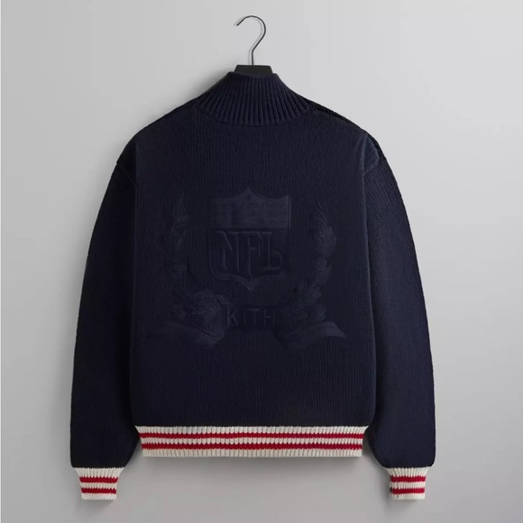 NWT Kith & '47 for the NFL: NY Giants Wyona Full Zip Jacket KHM032663-413 Sz M - Picture 2 of 4